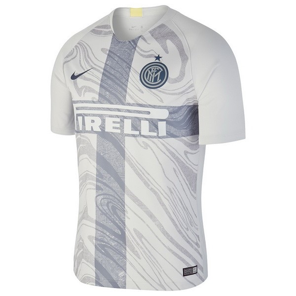 Tailandia Camiseta Inter Milán Replica Tercera Ropa 2018/19 Blanco